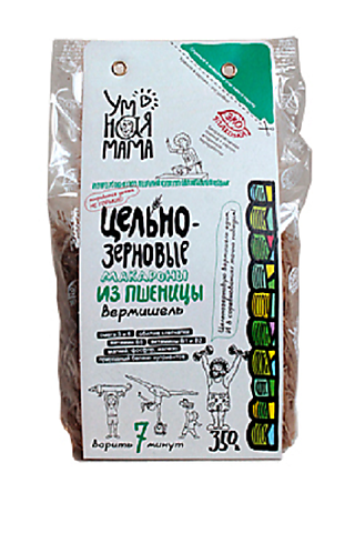 Продукты из полбы и пшеницы "Умная мама"